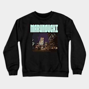 Marunouchi, central Tokyo Crewneck Sweatshirt